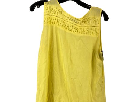 Yellow Top Sleeveless Limited, Size L Cheap