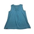 Top Sleeveless Basic By Ann Taylor In Blue, Size: S on Sale