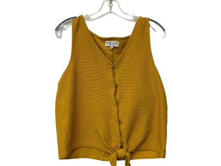 Yellow Top Sleeveless Madewell, Size Xl For Cheap