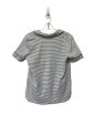 Striped Pattern Top Short Sleeve Madewell, Size Xxs For Cheap