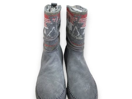 Boots Snow By Toms In Grey, Size: 10 Hot on Sale