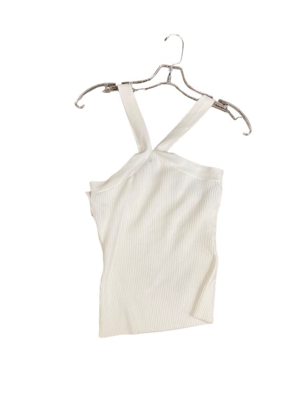 White Top Sleeveless Clothes Mentor, Size S Cheap