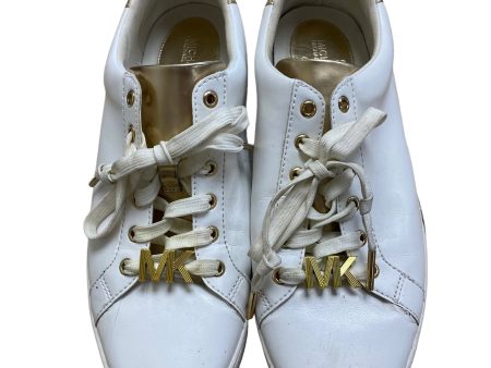 White Shoes Sneakers Michael By Michael Kors, Size 10 Sale