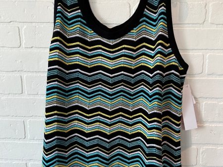 Top Sleeveless By Misook In Multi-colored, Size: Xl Discount