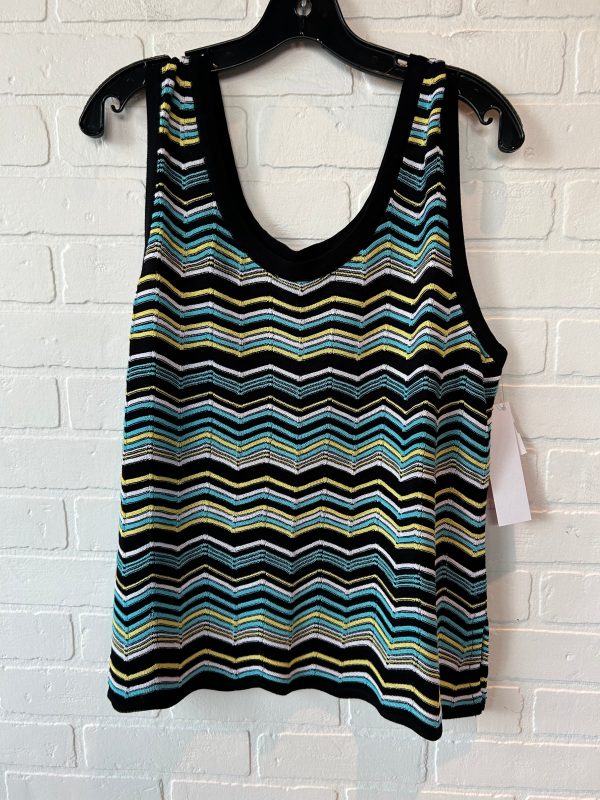 Top Sleeveless By Misook In Multi-colored, Size: Xl Discount