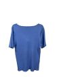 Top Short Sleeve By Loft In Blue, Size: Xxl Supply