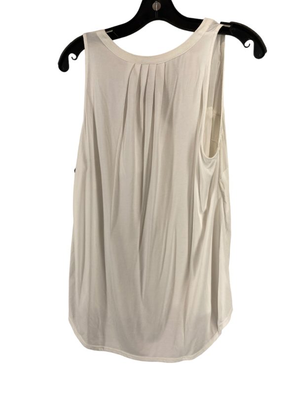 White Top Sleeveless Merona, Size L For Discount