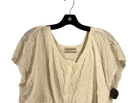 White Top Short Sleeve Basic Urban Outfitters, Size L Cheap