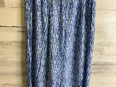 Pants Cropped By Michael By Michael Kors In Blue & White, Size: 10 Hot on Sale