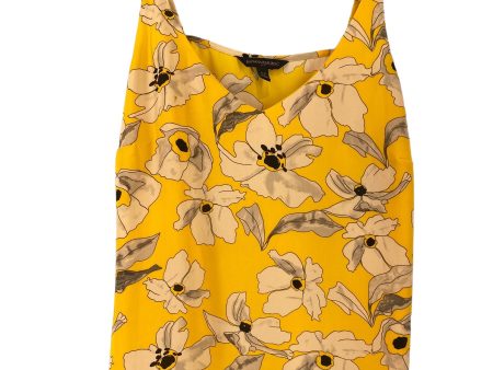 Yellow Top Sleeveless Banana Republic, Size Petite  M For Sale