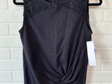 Top Sleeveless By Loft In Black, Size: S Hot on Sale