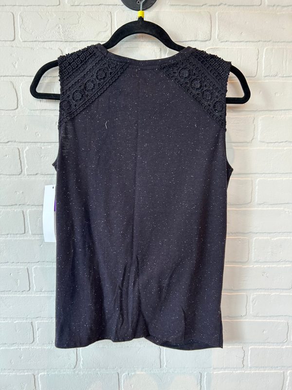 Top Sleeveless By Loft In Black, Size: S Hot on Sale