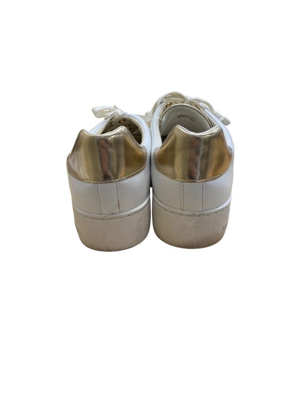 White Shoes Sneakers Michael By Michael Kors, Size 10 Sale