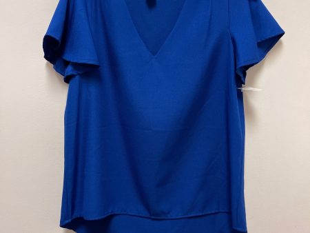 Top Short Sleeve By Clothes Mentor In Blue, Size: S Online