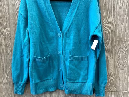 Sweater Cardigan By A New Day In Blue, Size: S Hot on Sale