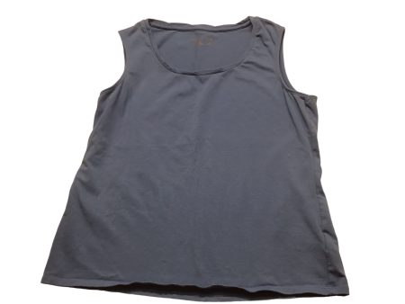 Top Sleeveless Basic By Coldwater Creek In Blue, Size: M Sale