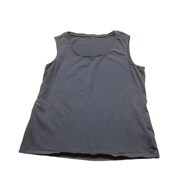 Top Sleeveless Basic By Coldwater Creek In Blue, Size: M Sale