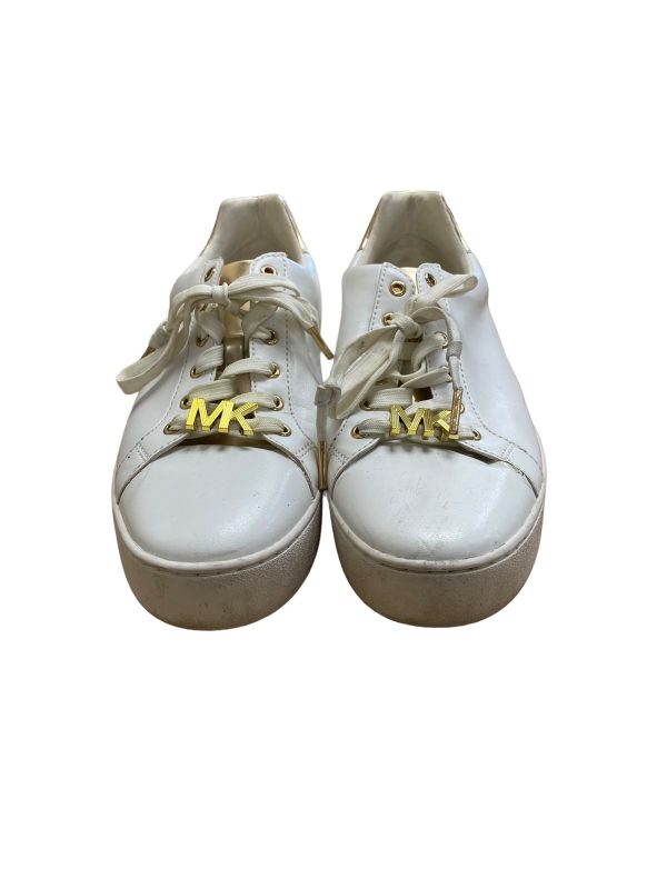 White Shoes Sneakers Michael By Michael Kors, Size 10 Sale