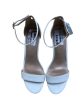 White Sandals Heels Wedge Kelly And Katie, Size 9.5 For Discount