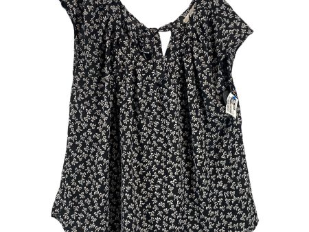 Black Blouse Sleeveless Lc Lauren Conrad, Size L For Sale